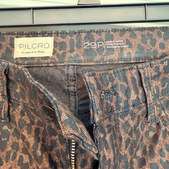 Pilcro Leopard Print Pants - Picture 3 of 6